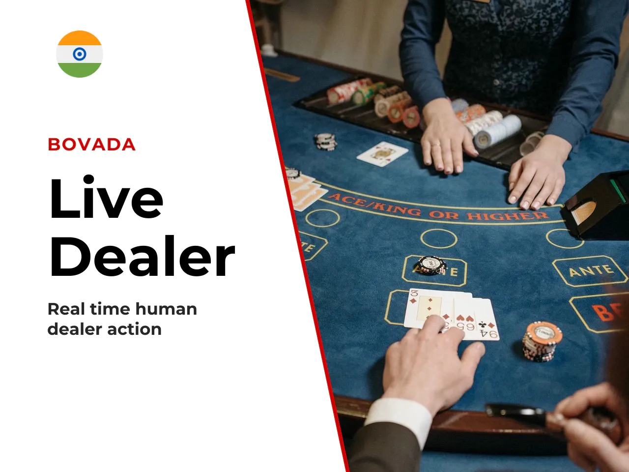 Bovada Live Dealer, Blackjack and Table