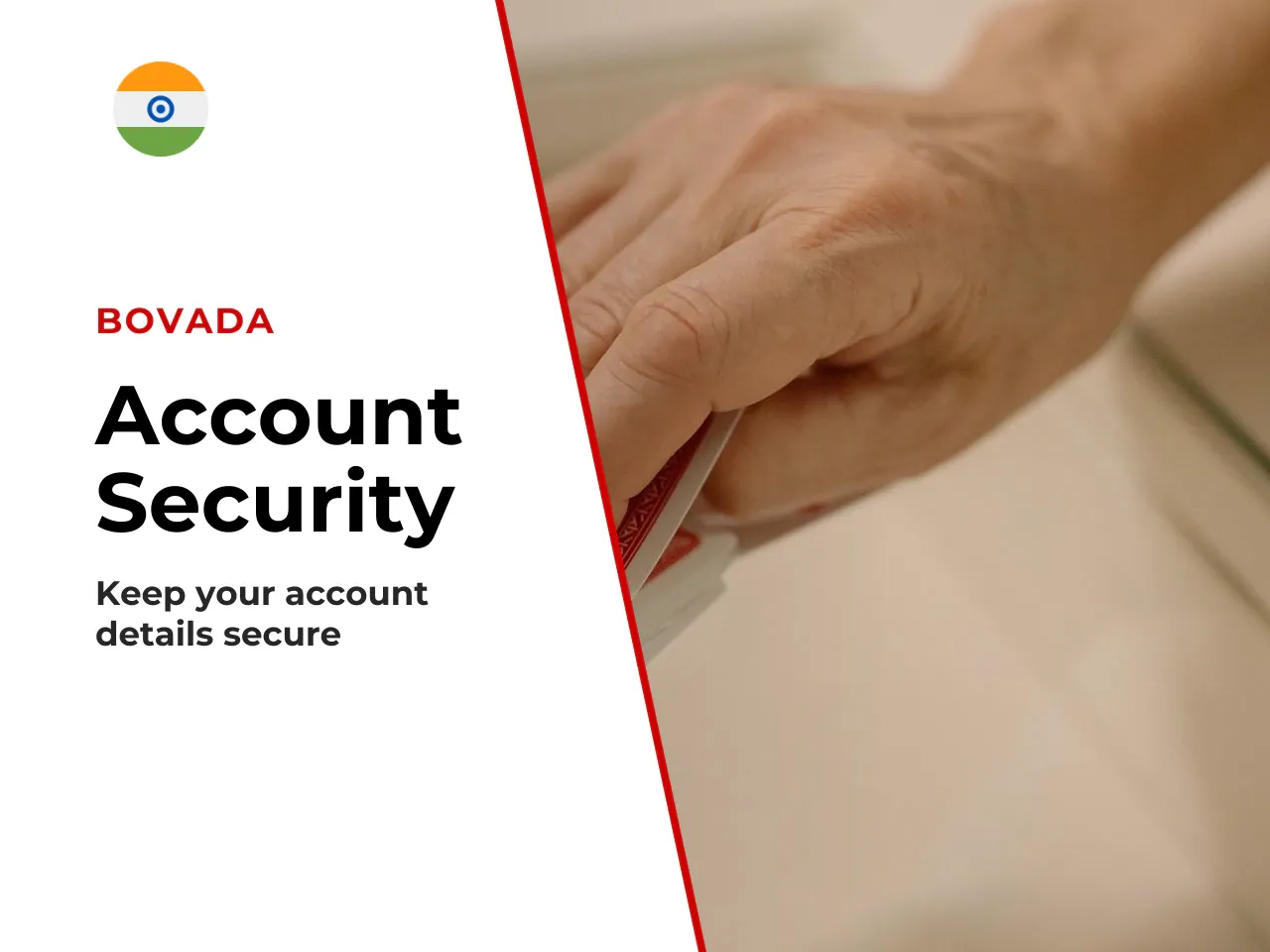 Account, Account Information, and Security. Account