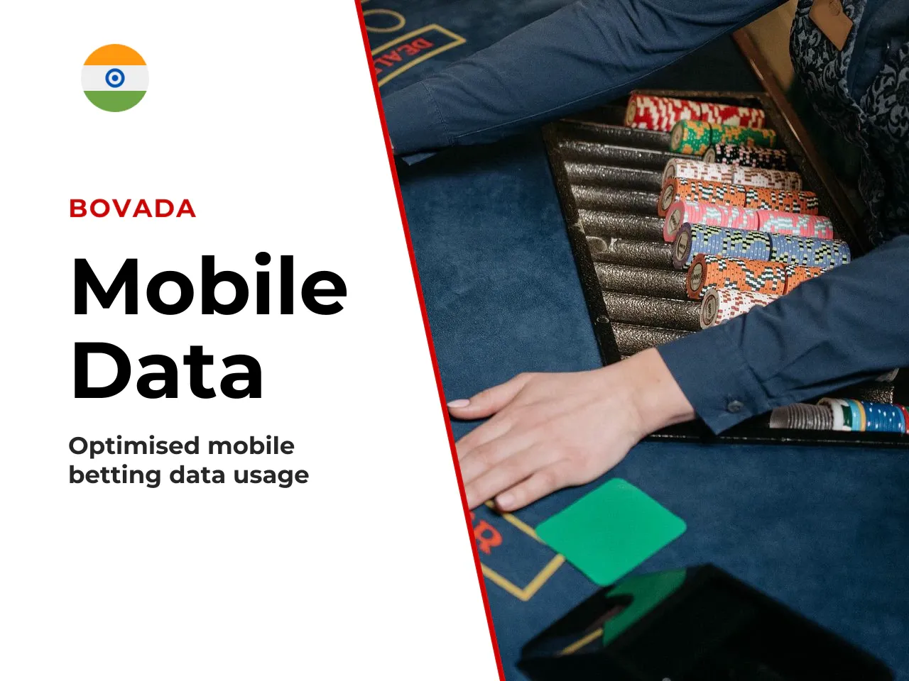 How much data does the Bovada
