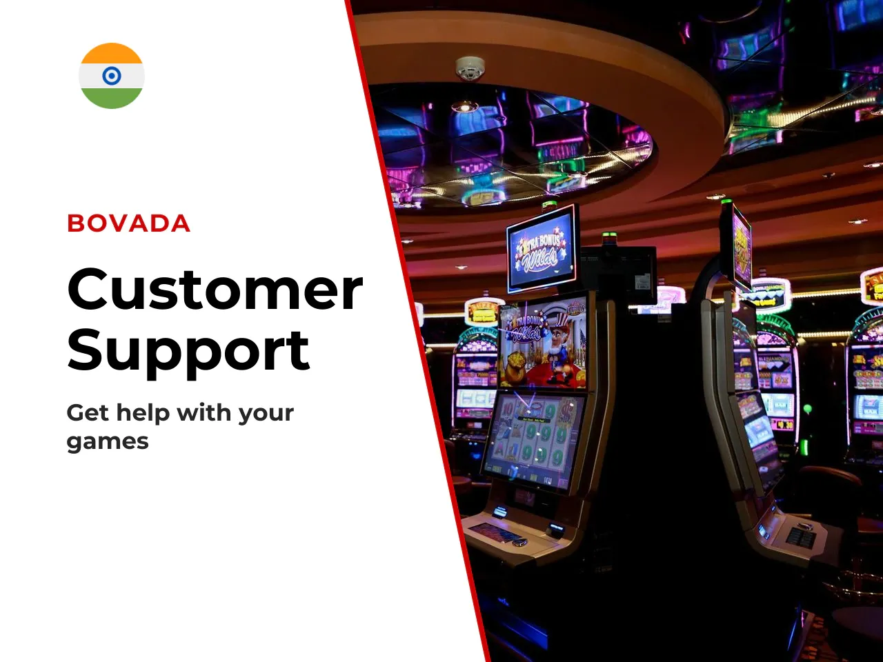 Support for Casino, Poker, Horses, and