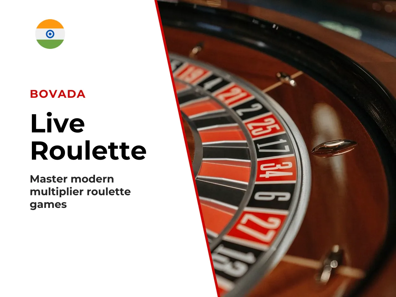 Modified Live Roulette with Multipliers Game