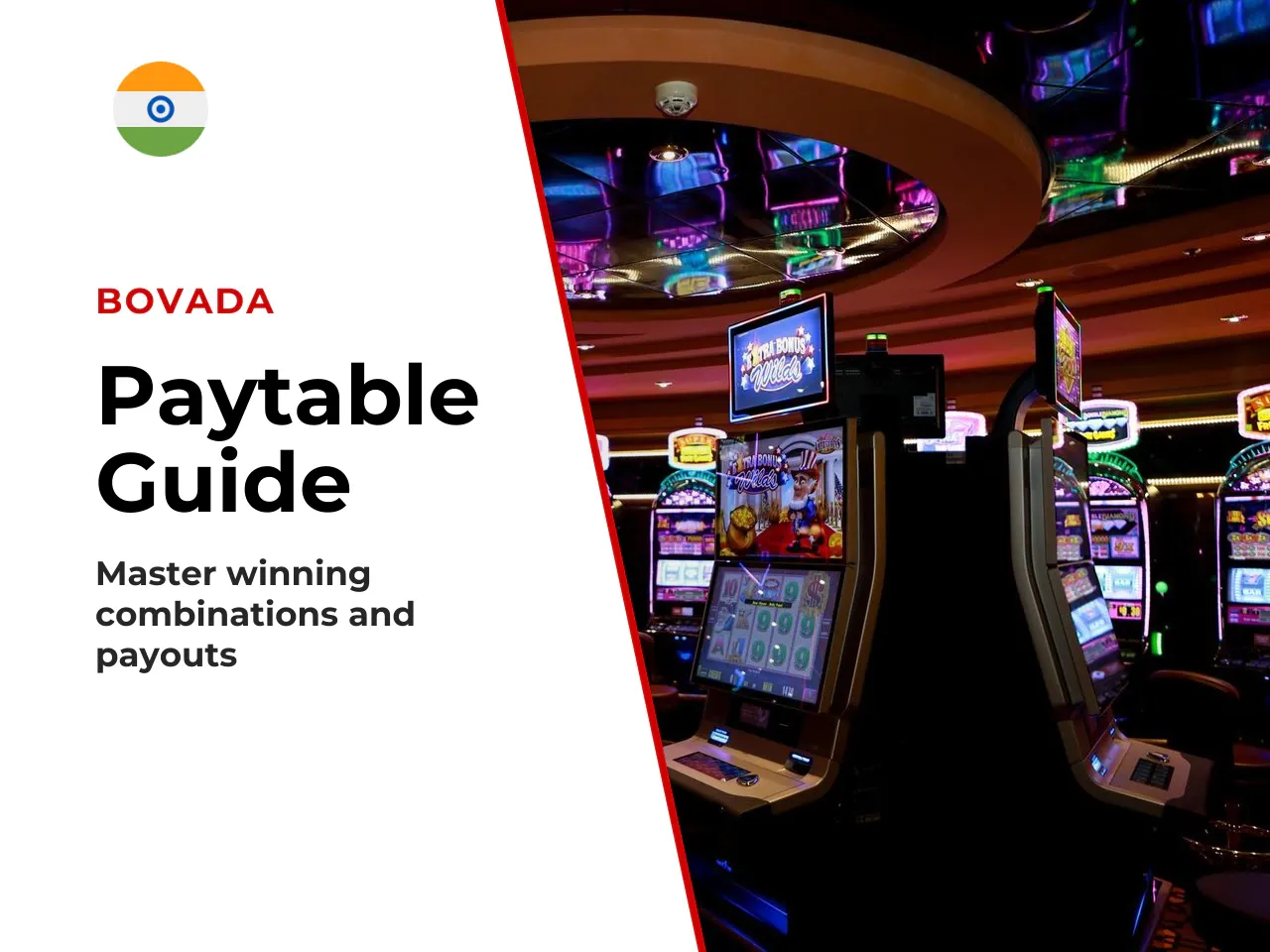 How to read the paytable and