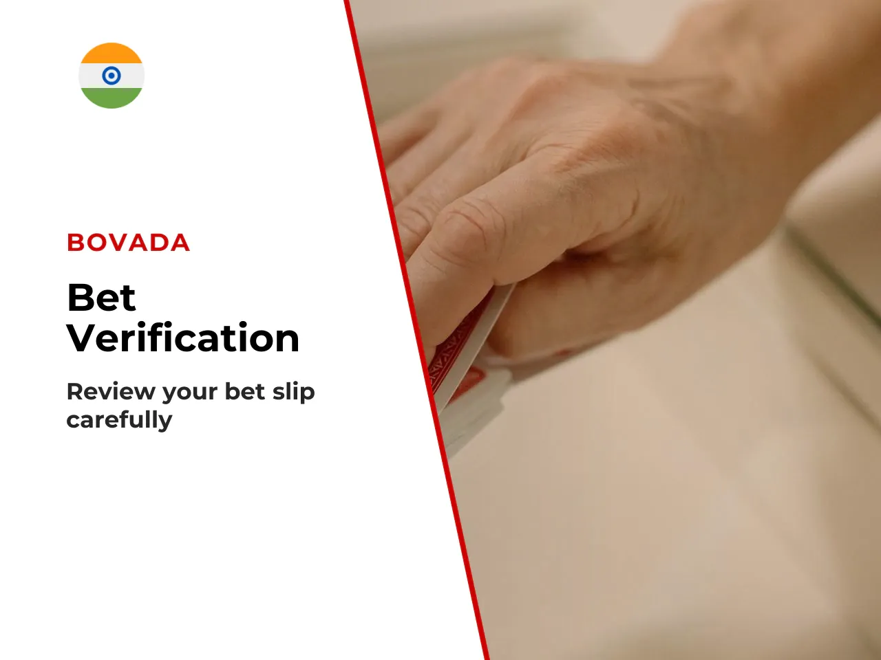 Verifying Your Selection in the Bet